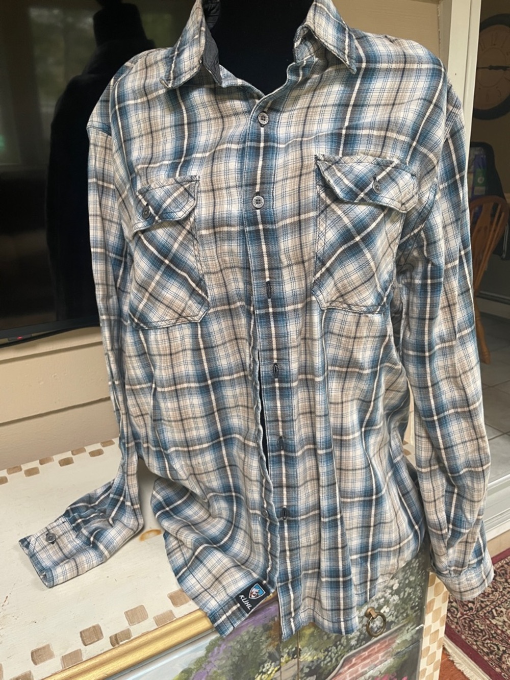 Kuhl Plaid Button-Down Shirt